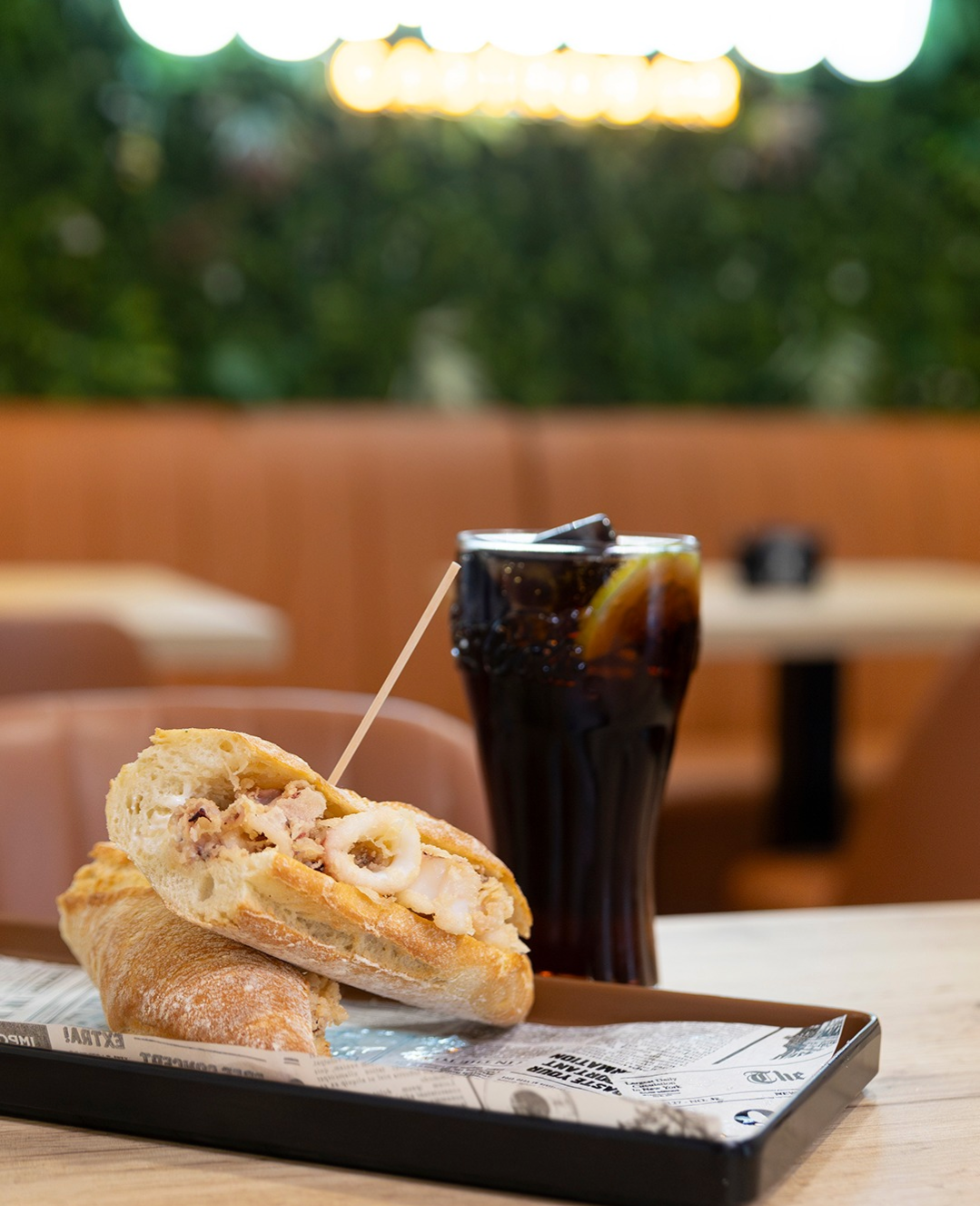 Bocadillo de calamares
